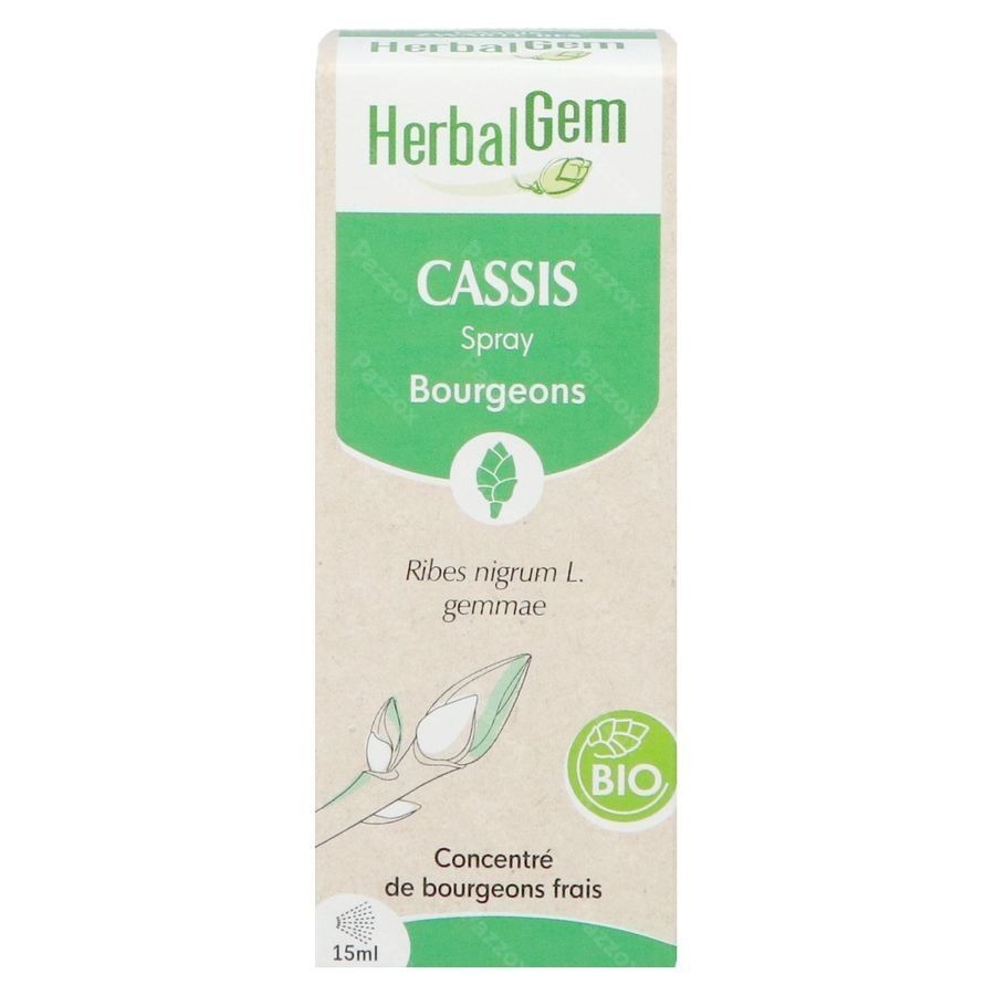 Herbalgem Cassis Bio Spray 15ml