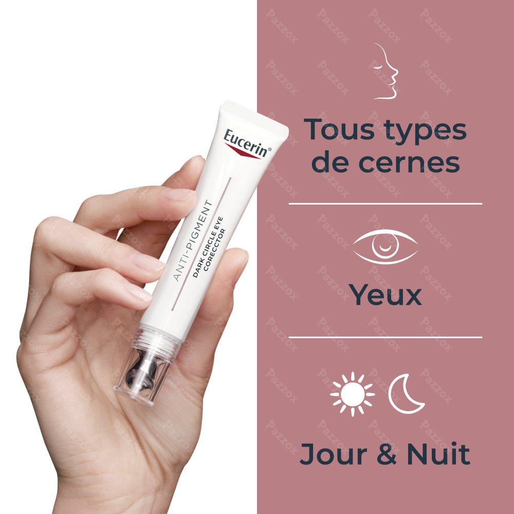 Eucerin Anit-Pigment Soin Contour Yeux Éclaircissante 15ml