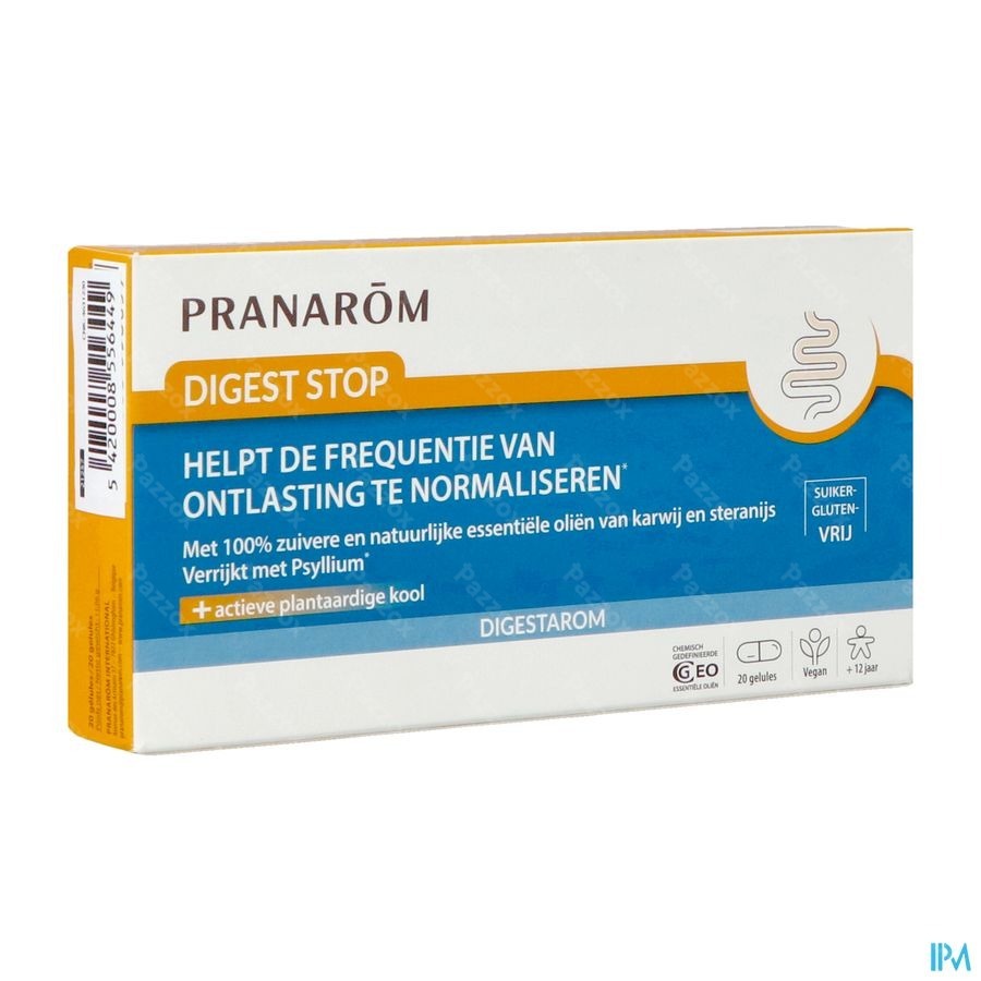 Pranarom Digestarom Digest Stop Caps 20