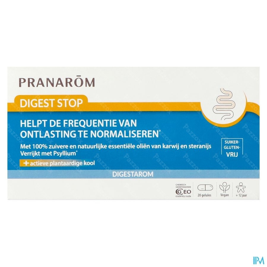 Pranarom Digestarom Digest Stop Caps 20