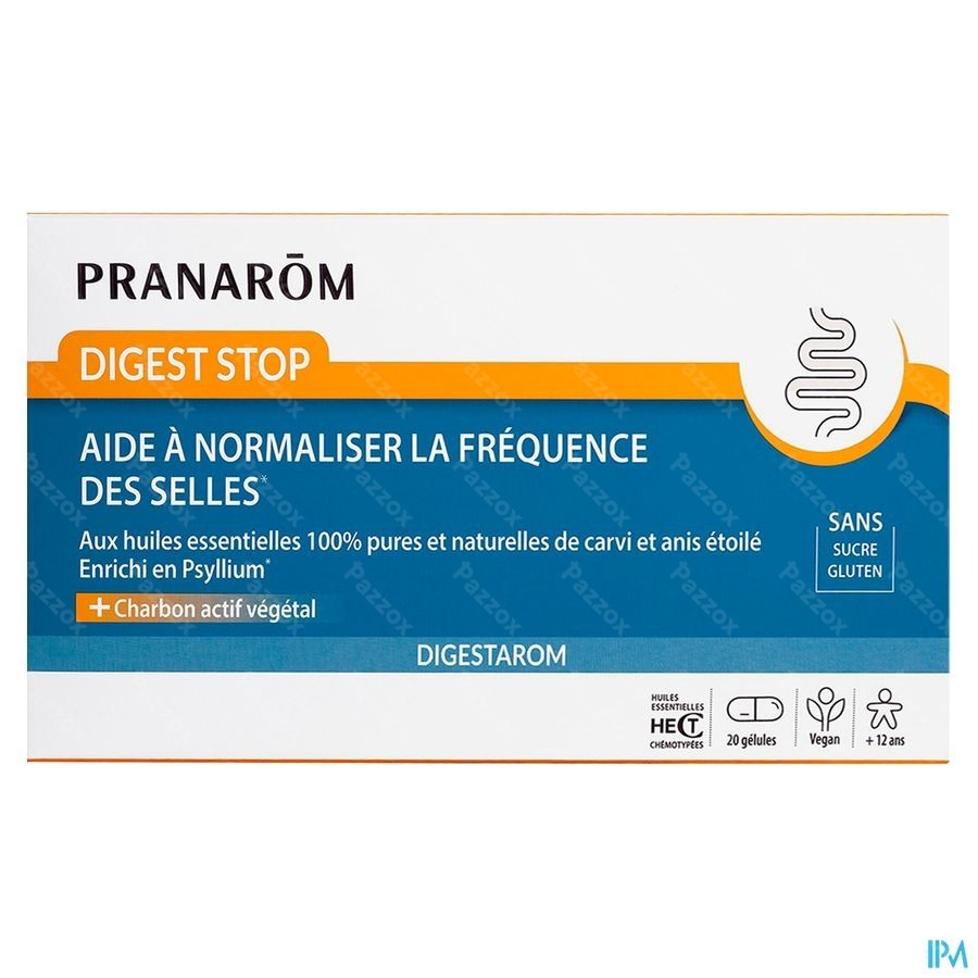Pranarom Digestarom Digest Stop Caps 20