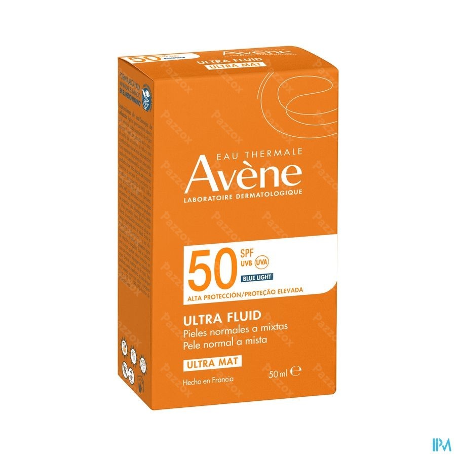 Avène Onzichtbare Zonnefluide SPF50+ 50ml