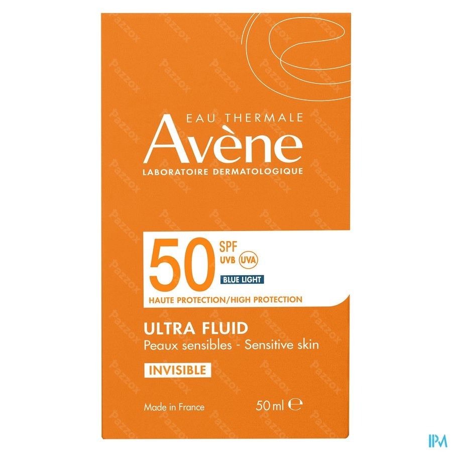 Avène Onzichtbare Zonnefluide SPF50+ 50ml