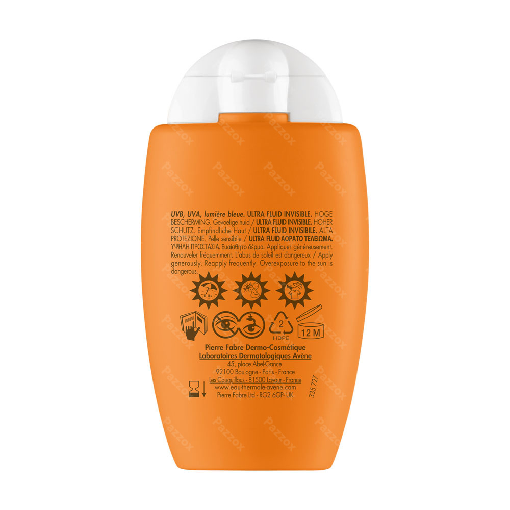 Avène Soleil Ultra Fluid Invisible SPF50+ 50ml
