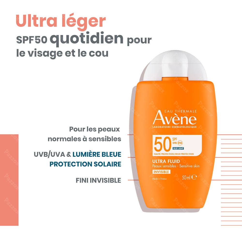 Avène Soleil Ultra Fluid Invisible SPF50+ 50ml