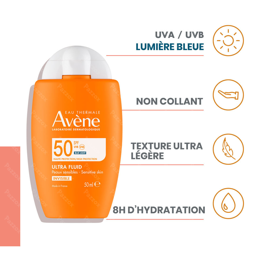 Avène Soleil Ultra Fluid Invisible SPF50+ 50ml
