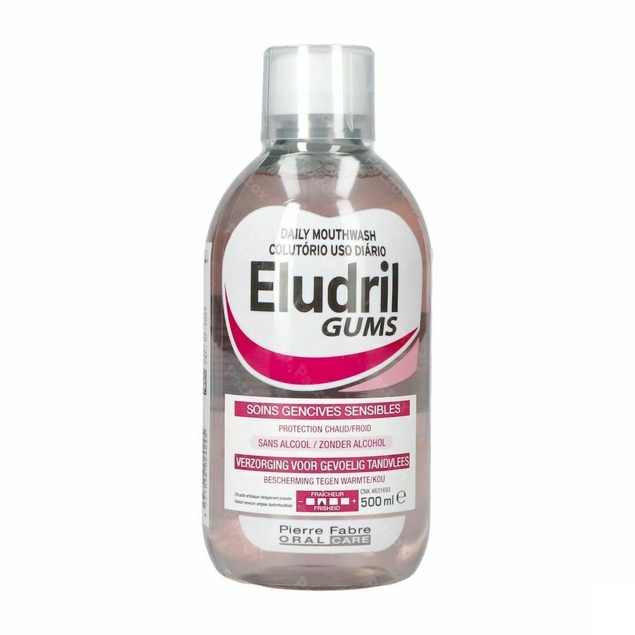 Eludril Gums Gevoelige Tandvlees 500ml