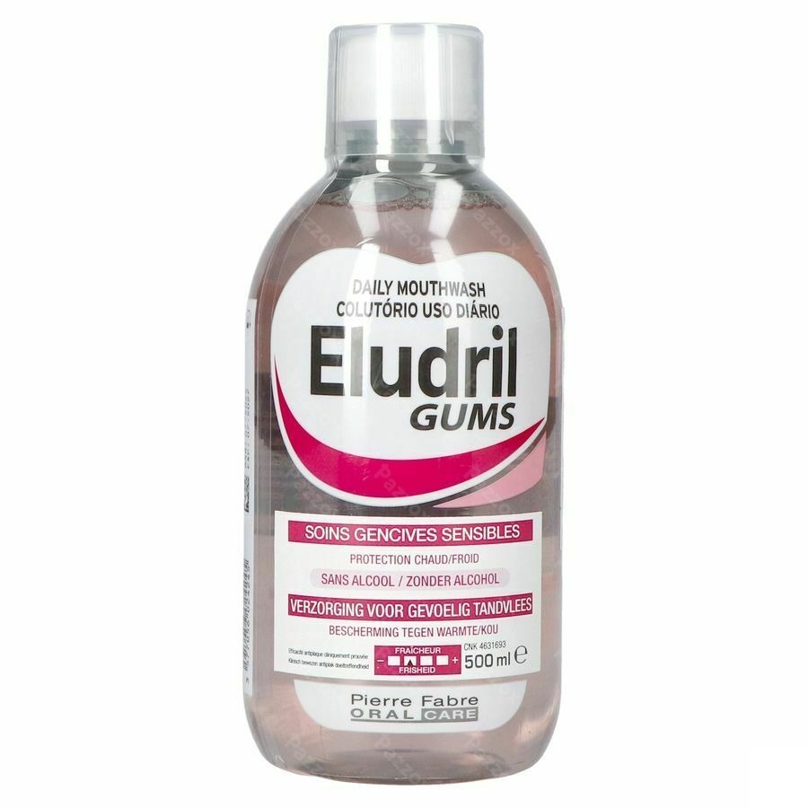 Eludril Gums Gevoelige Tandvlees 500ml