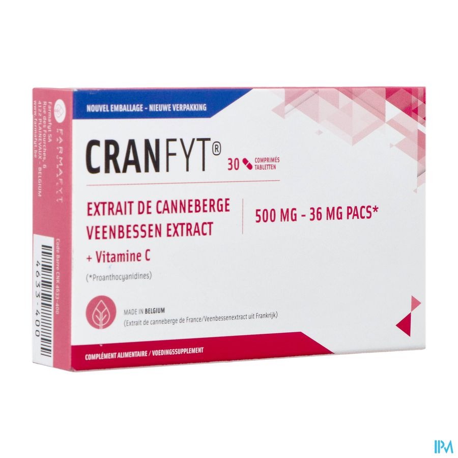Cranfyt 30 Comprimés