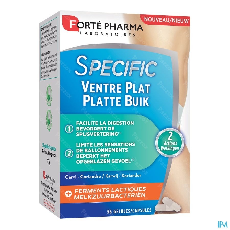 Specific Platte Buik 56 Capsules
