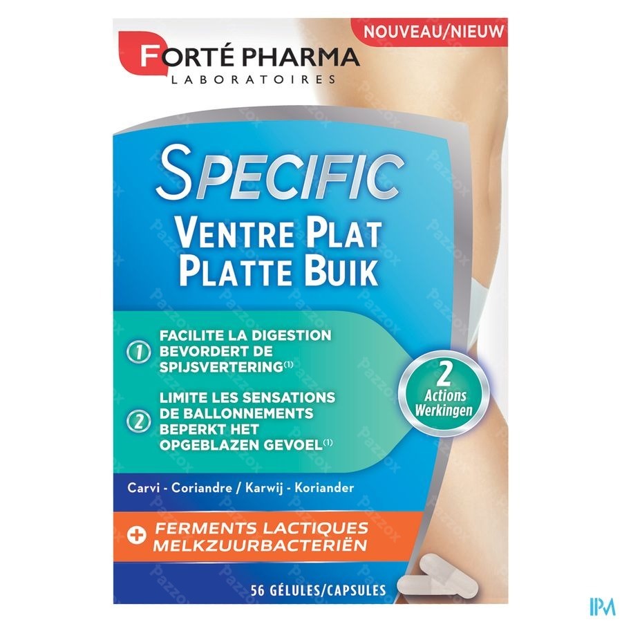 Specific Platte Buik 56 Capsules