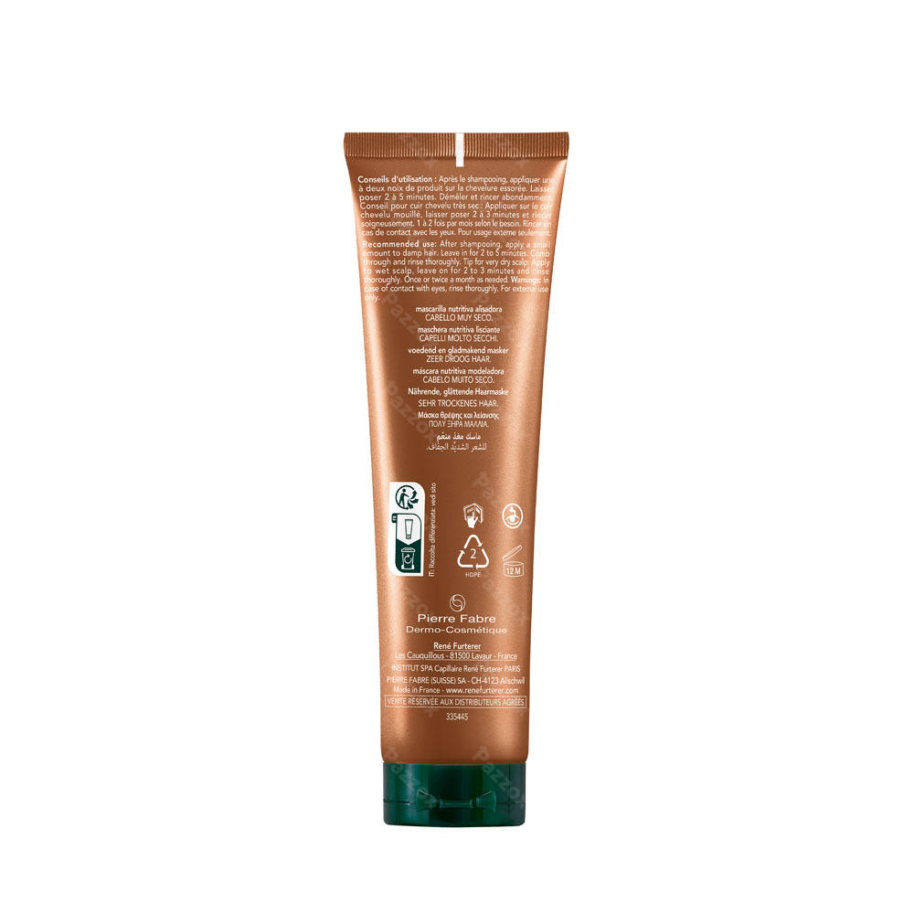 Furterer Sublime Karité Voedend en Gladmakend Masker 100ml