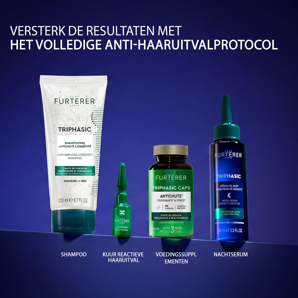 René Furterer Triphasic Nachtserum densiteit-versterkend, anti-haaruitval, voor alle haartypes 100ml