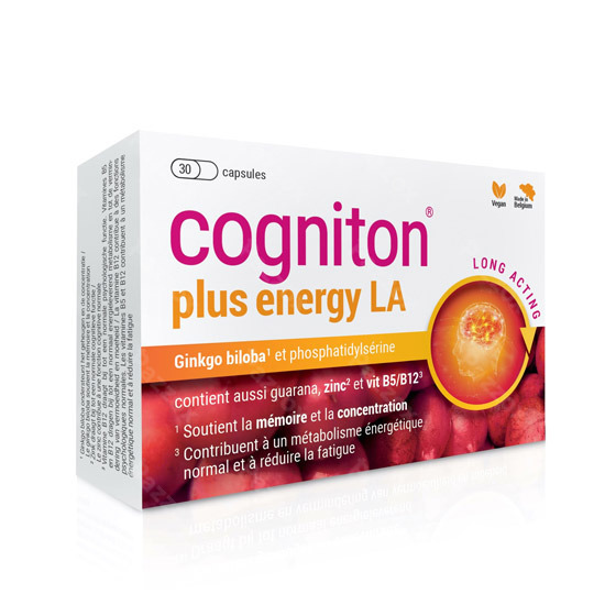Cogniton Plus Energy LA Memoire et Energy 30 Capsules