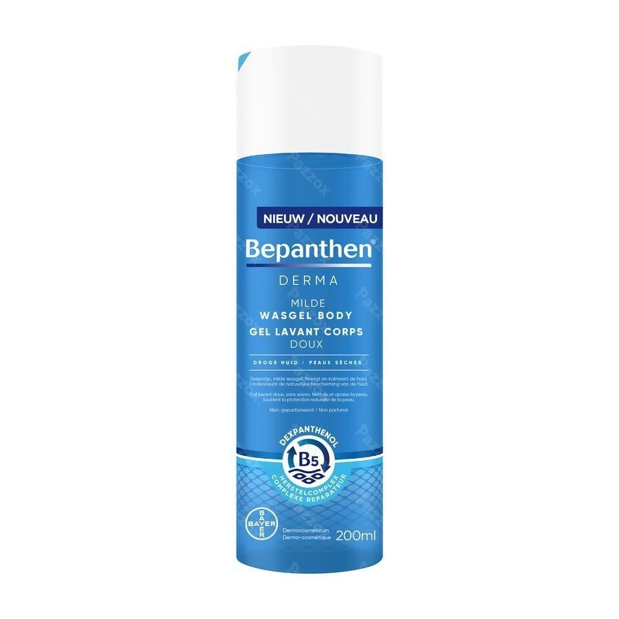 Bepanthen Derma Gel Lavant Corps Doux 200ml