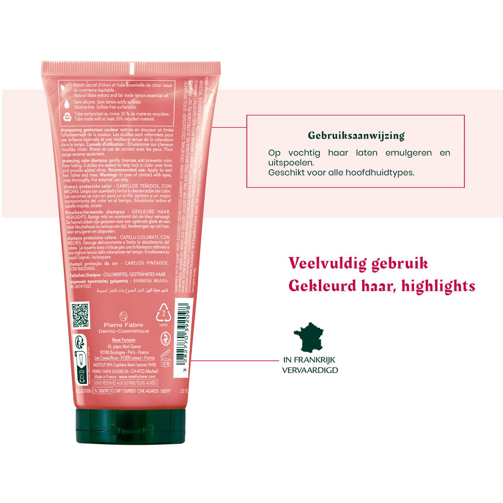 Furterer Color Glow Kleurbeschermende Shampoo 200ml