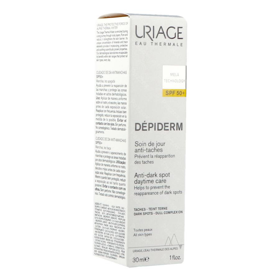 Uriage Dépiderm Dagcrème Anti-vlekken SPF50+ 30ml