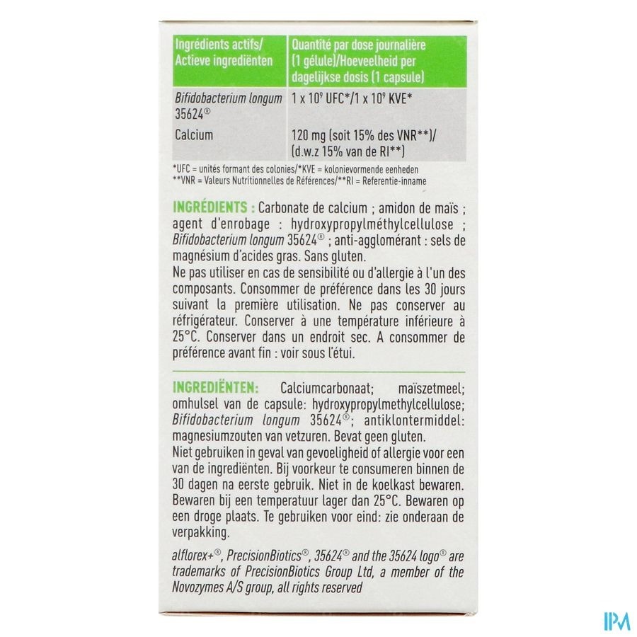 Symbiosys Alflorex+ Intestinaal comfort 30 Capsules