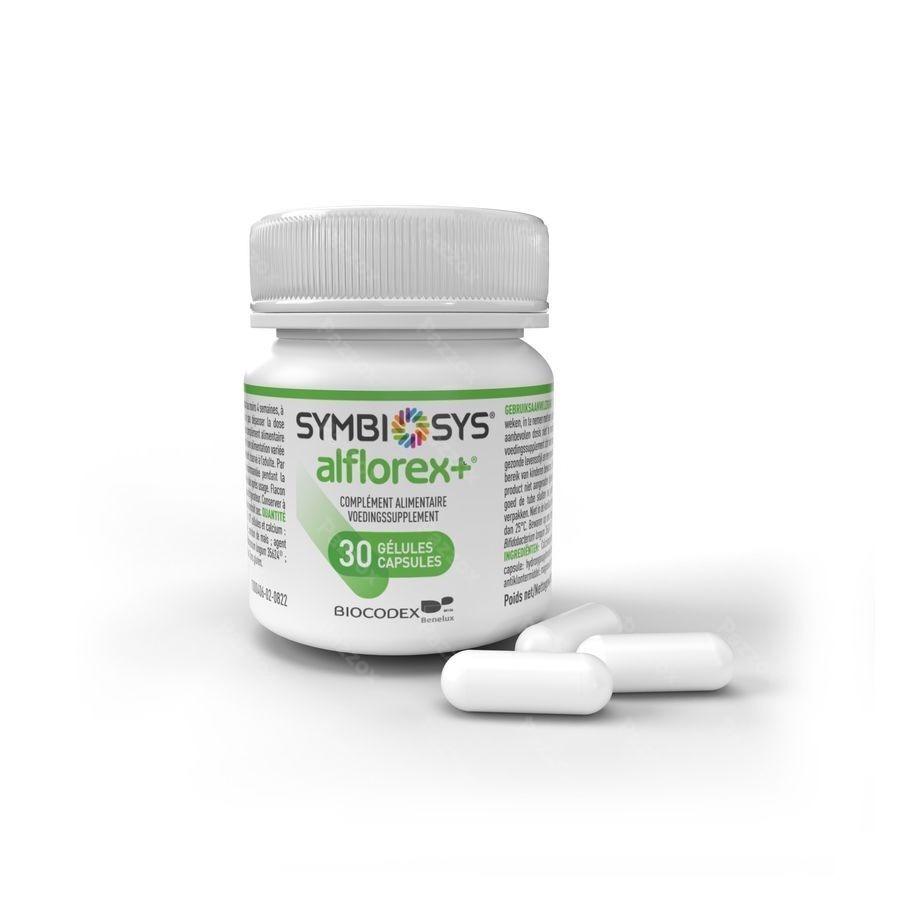 Symbiosys Alflorex+ Intestinaal comfort 30 Capsules