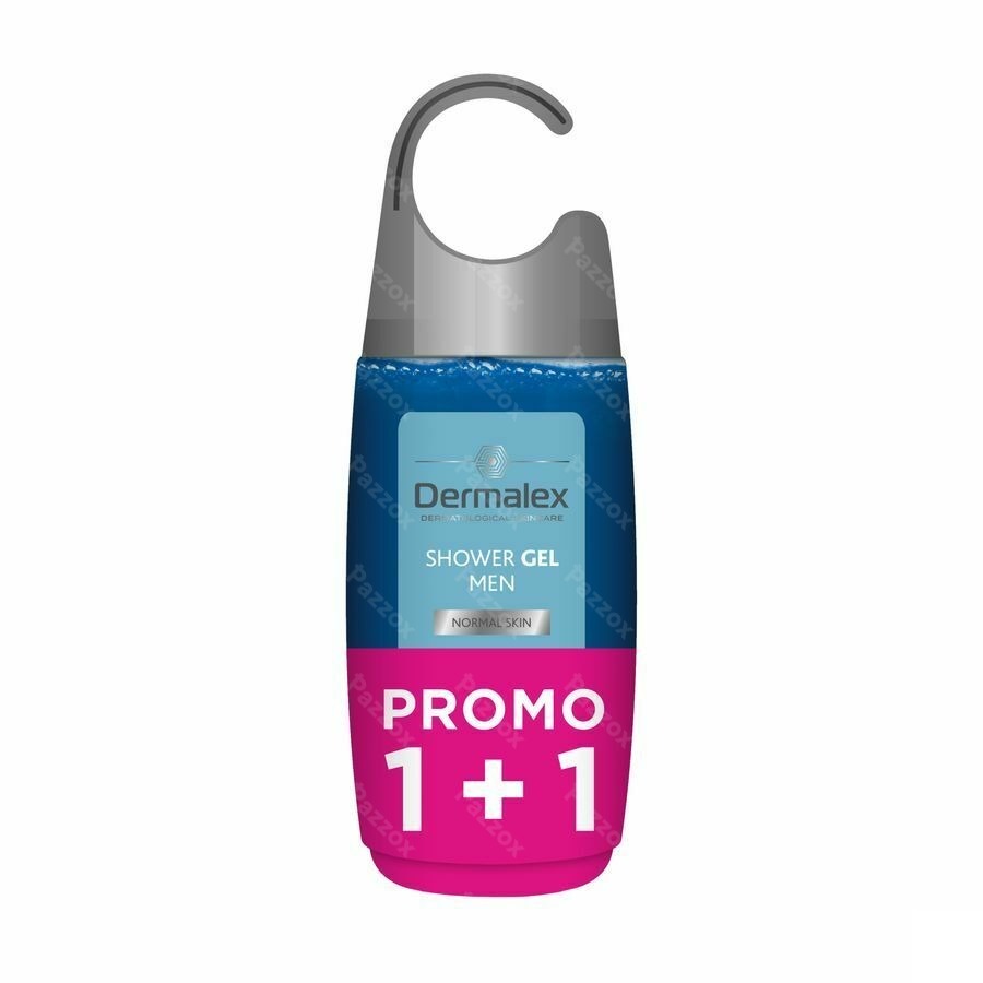 Dermalex Shower Gel Men 2x250ml Promo