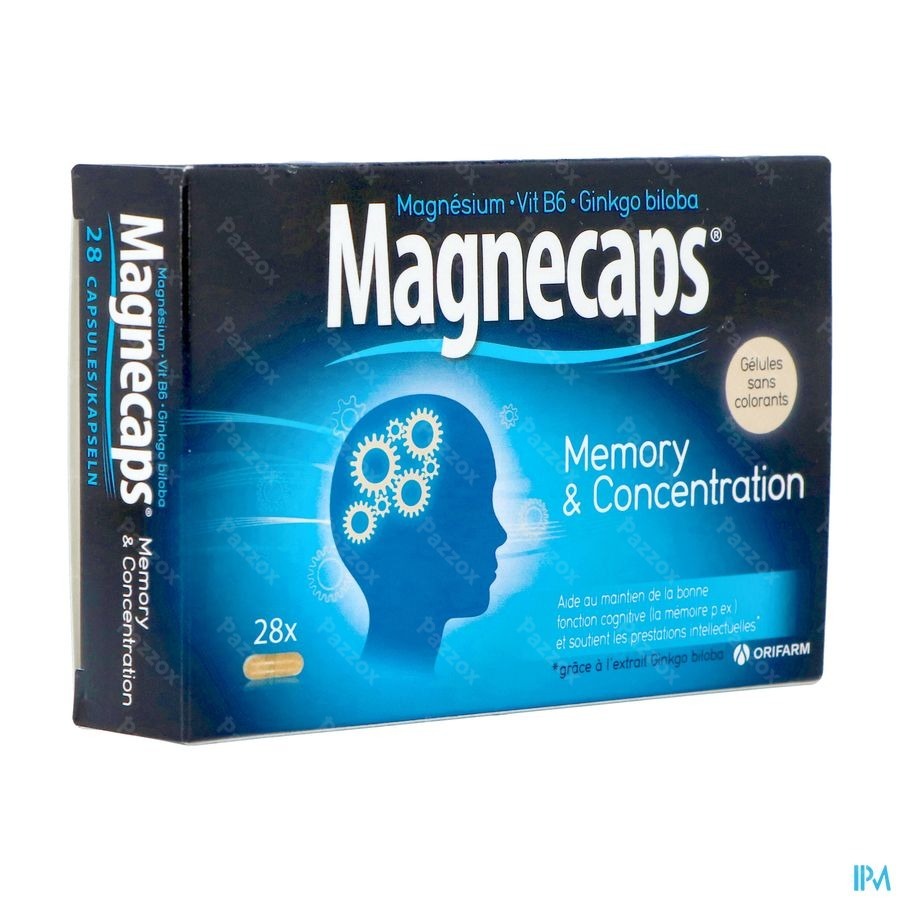 Magnecaps Memory & Concentration Caps 28