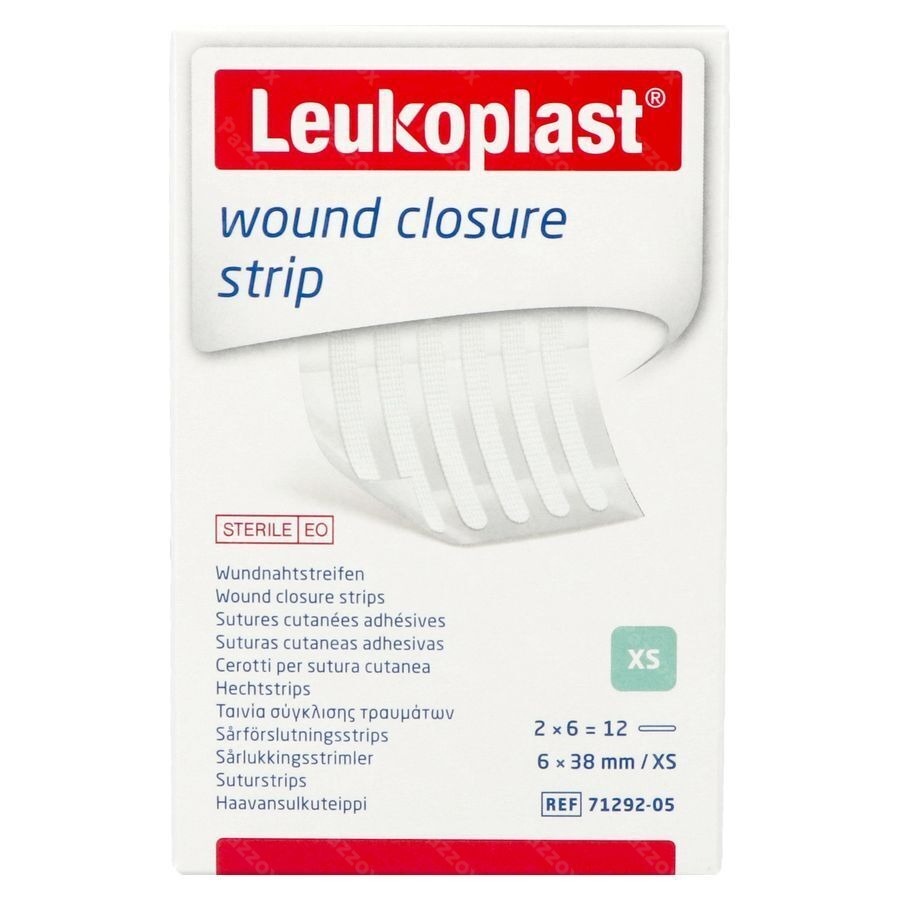 Leukoplast Wound Closure Strip 6x38mm 12