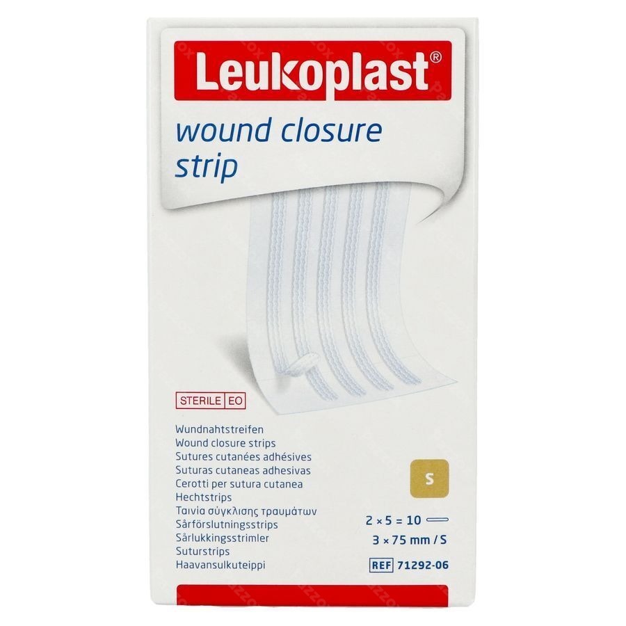 Leukoplast Wound Closure Strip 3x75mm 10