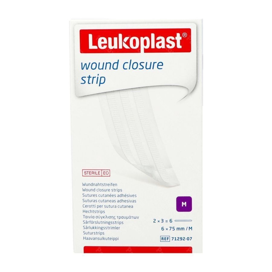 Leukoplast Wound Closure Strip 6x75mm 6