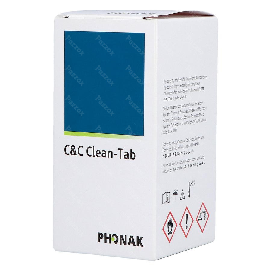 Cleansing&care Tablettes Nettoyantes 20