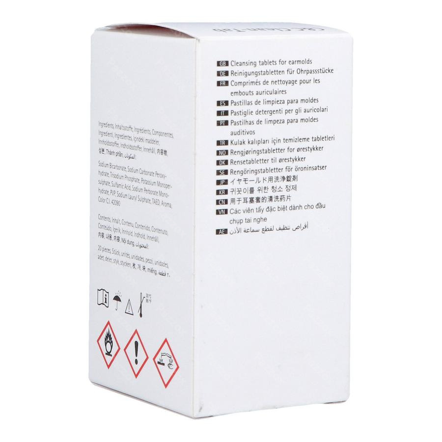 Cleansing&care Tablettes Nettoyantes 20