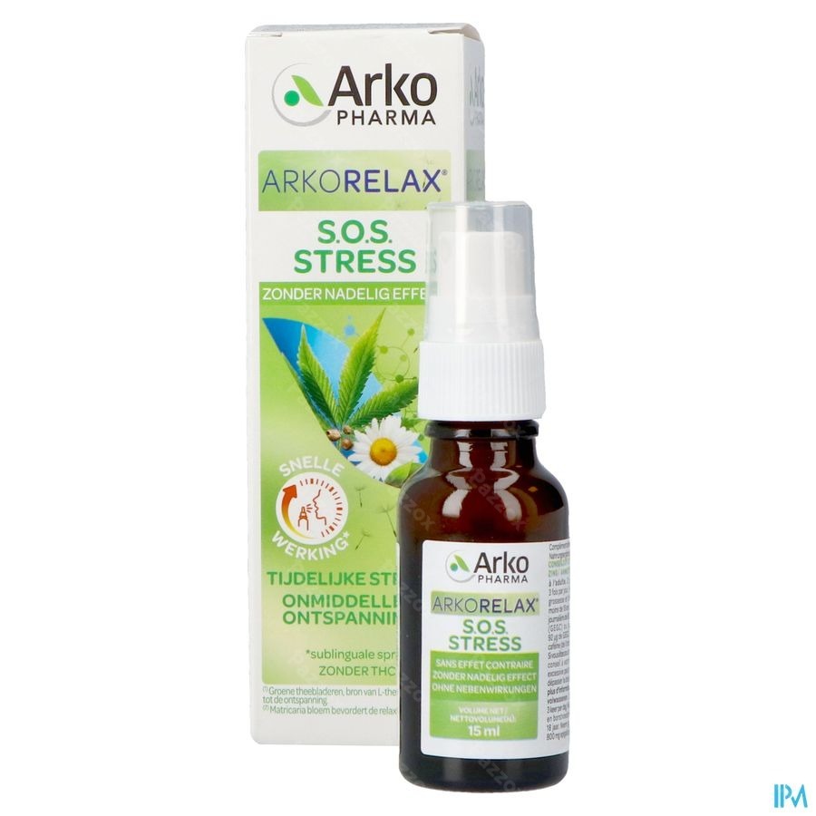 Arkorelax Stress Cannabis Sativa Spray 10ml