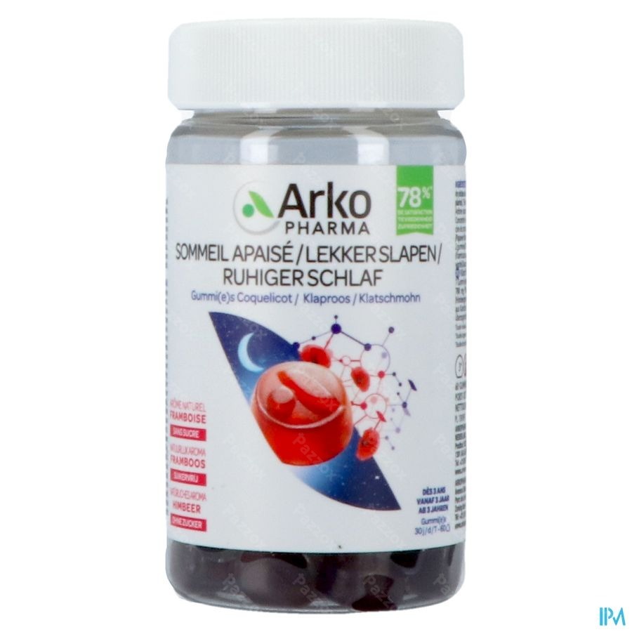 Arkogummies Klaproos Gummies 60
