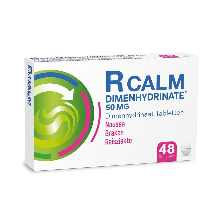 R Calm Dimenhydrinate 48 Tabl/comp