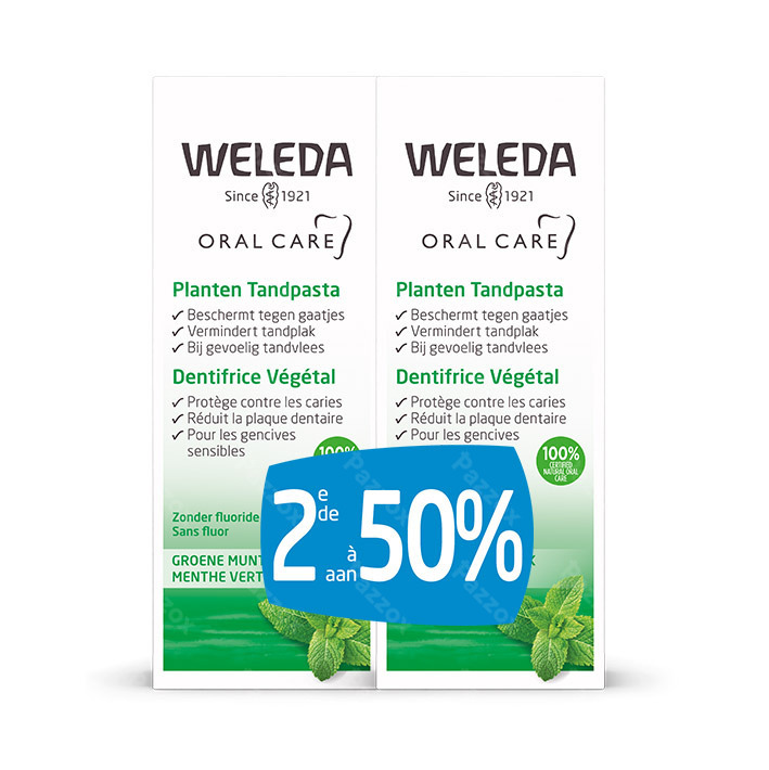 Weleda Dentifrice Plantes Duopack 2x75ml
