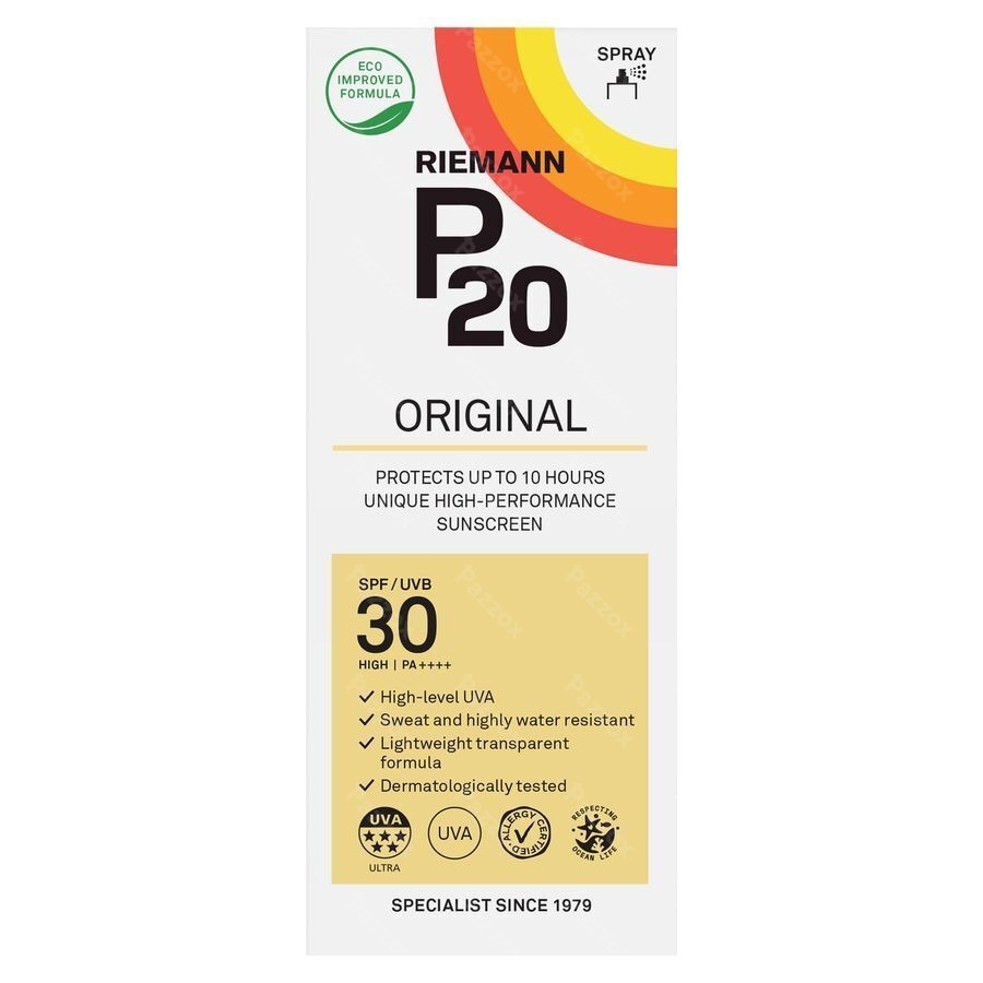 Riemann P20 Spray Solaire SPF30 175ml