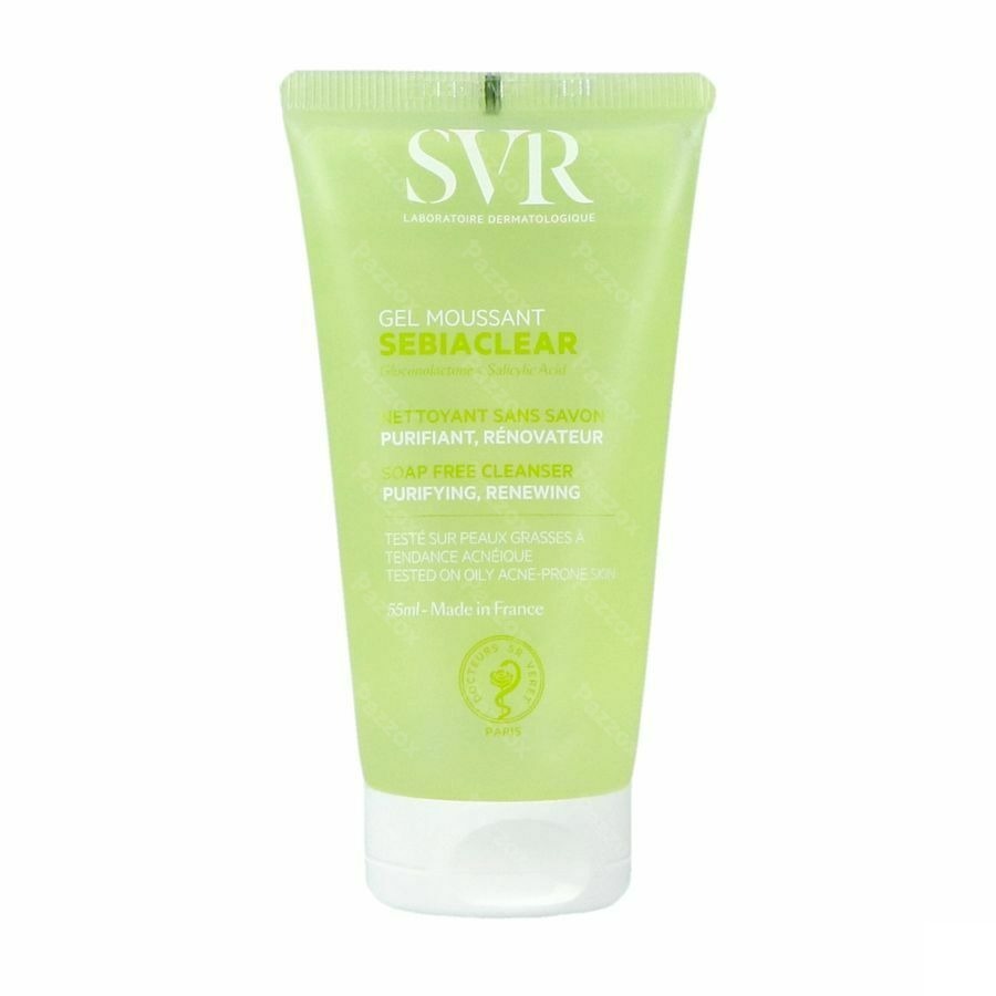 SVR Sebiaclear Gel Moussant 55ml