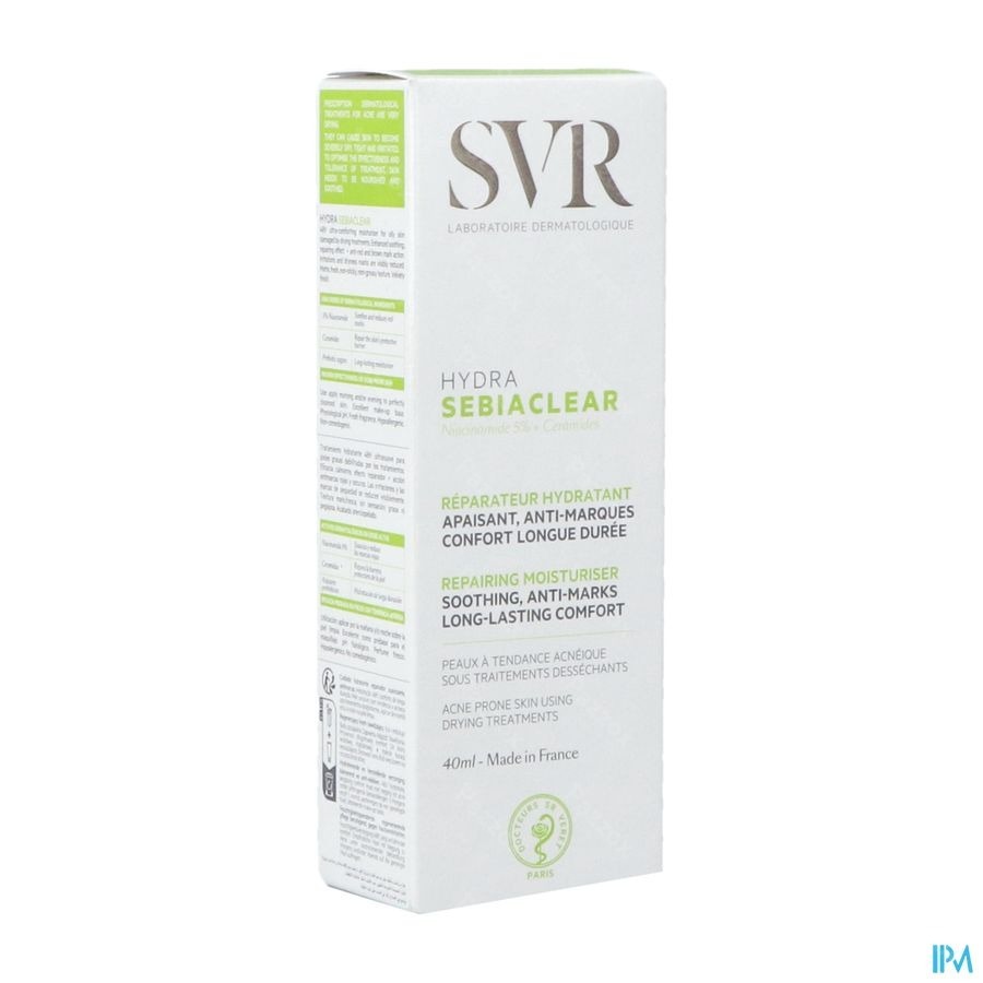 SVR Sebiaclear Hydraterende Crème 40ml