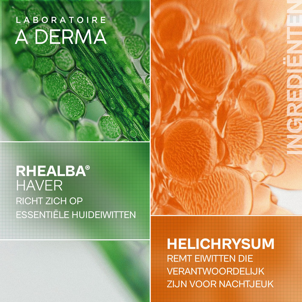 A-Derma ExoMega Control Herstellende Emolliërende Nachtcrème Anti-Jeuk 400ml