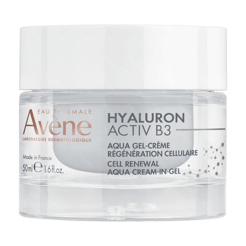 Avène Hyaluron Activ B3 Aqua Gel-crème régénération cellulaire, anti-âge Acide hyaluronique & Niacinamide 50ml