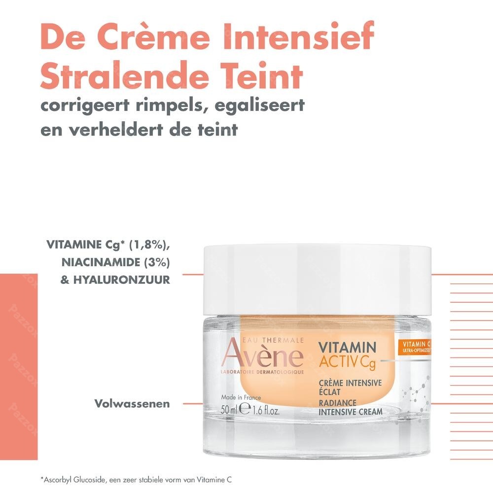 Avène Vitamin Activ Cg Crème Intensief Stralende Teint 50ml