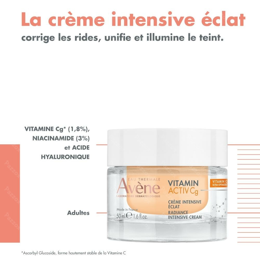 Avène Vitamine Activ Cg Creme Intensive Eclat 50ml