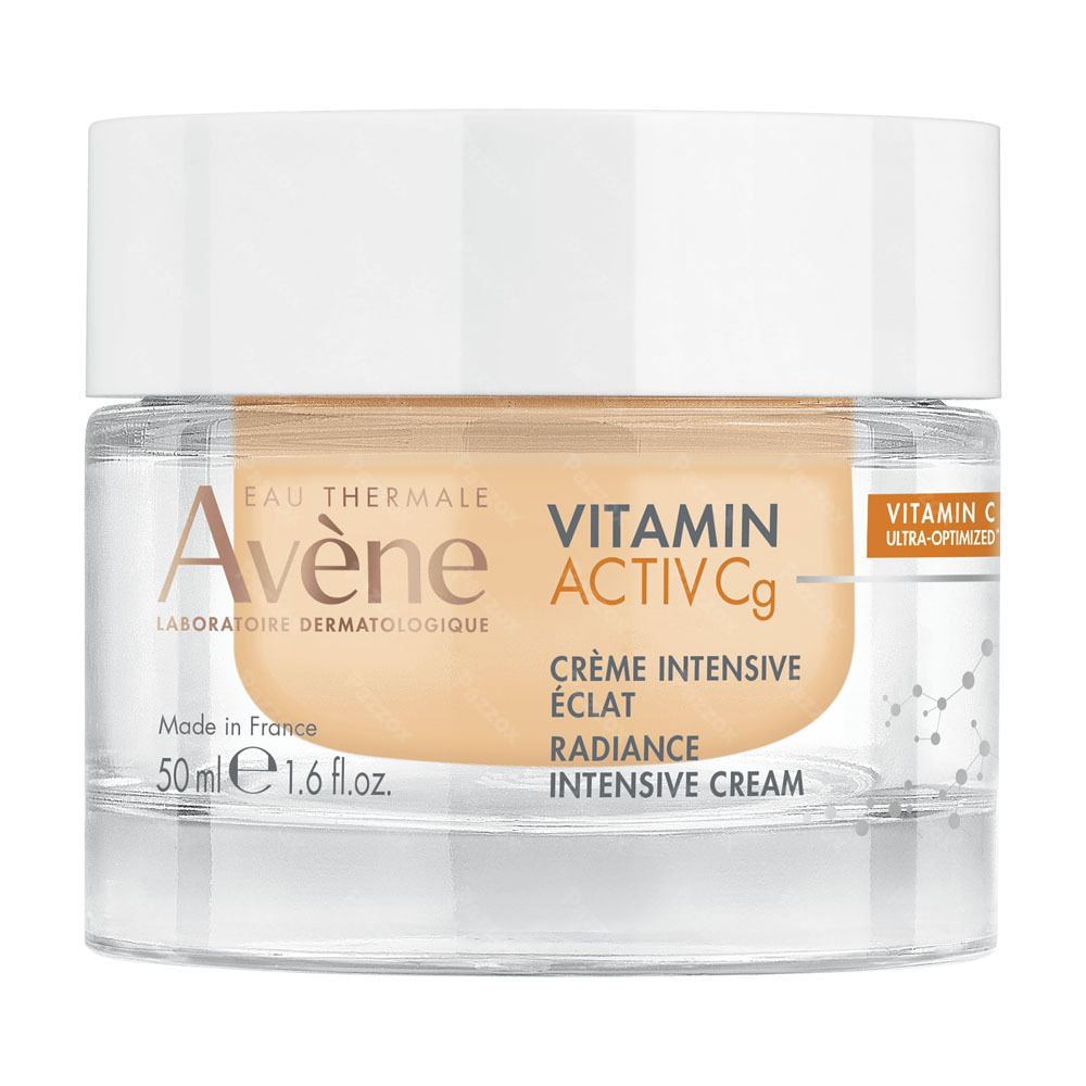 Avène Vitamine Activ Cg Crème intensive éclat anti-âge, Vitamine C optimisée  50ml