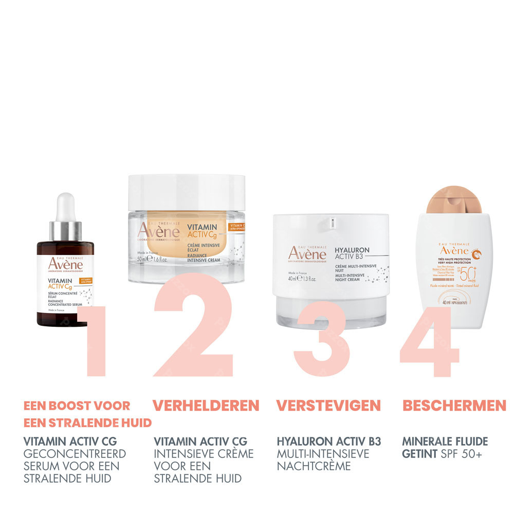 Avène Vitamine Activ Cg Crème intensief stralende teint anti-aging, geoptimaliseerde Vitamine C 50ml