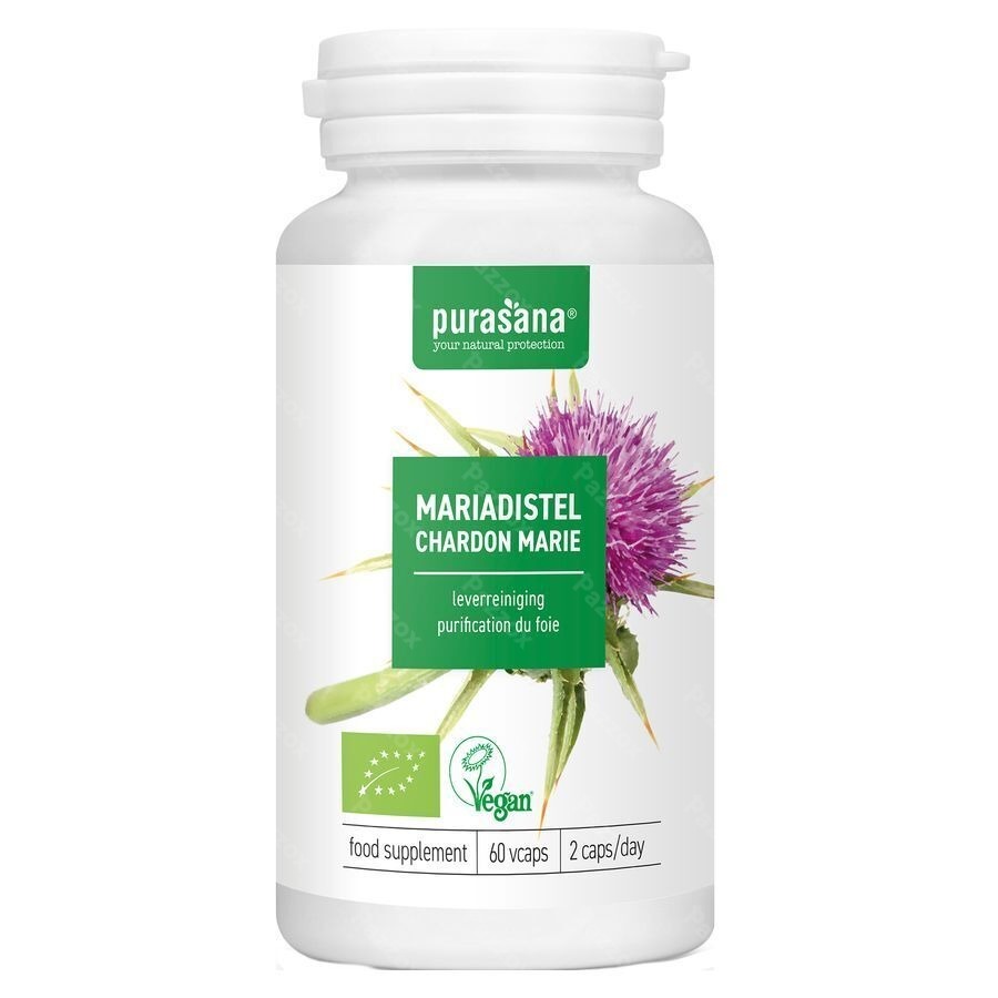 Purasana Vegan Chardon Marie V-caps 60