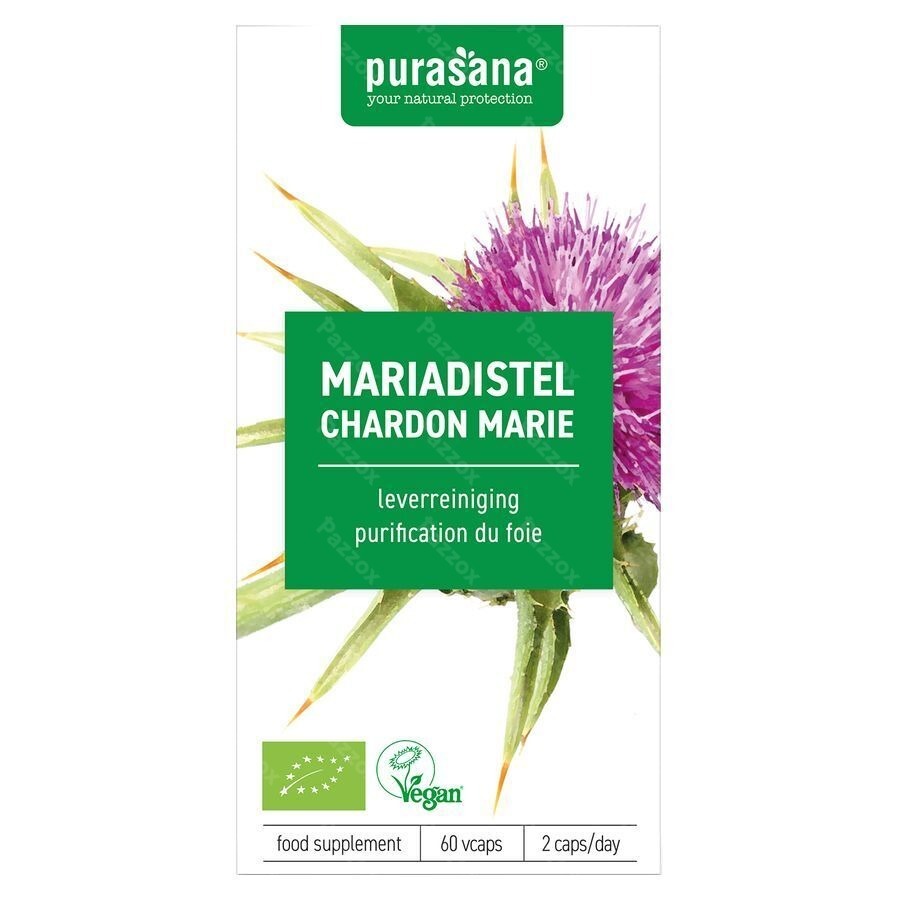 Purasana Vegan Chardon Marie V-caps 60