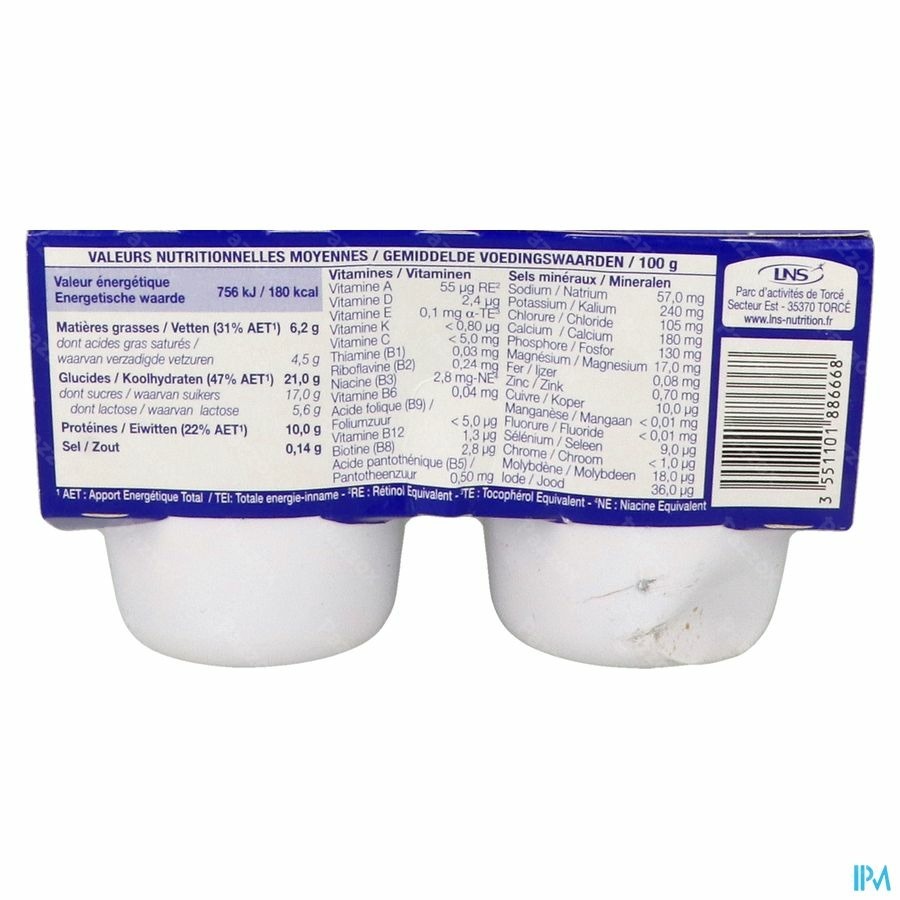 Delical Le Brasse Fraise 4x200g