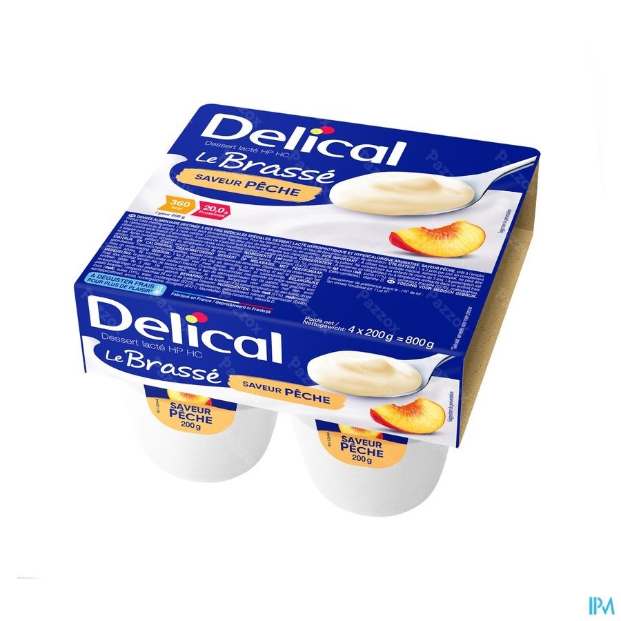 Delical Le Brasse Peche 4x200g