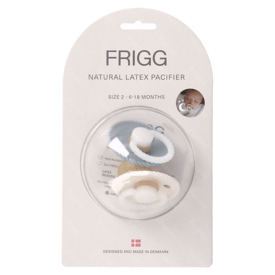 Frigg Rope Night Tetines Latex T2 Stone/cream 2