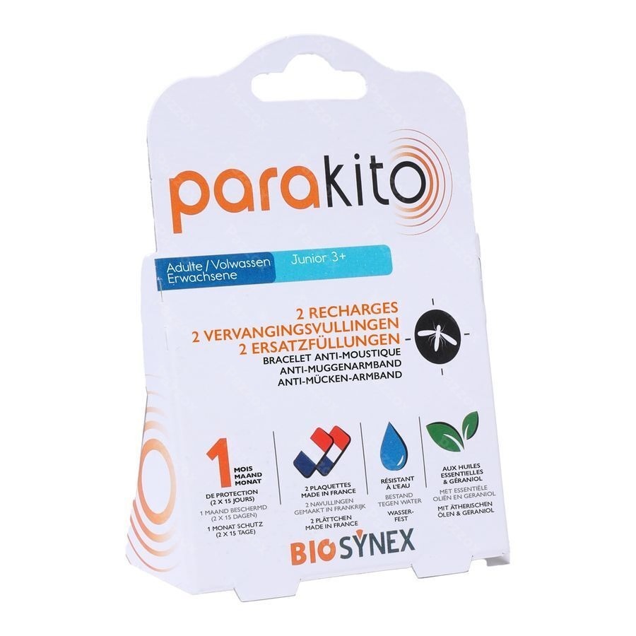 Para'kito Bracelet Recharges Pack Plaquettes 2