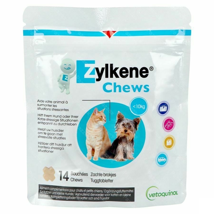 Zylkene Kleine Honden <10kg Kauwbrokjes 14x1,5g